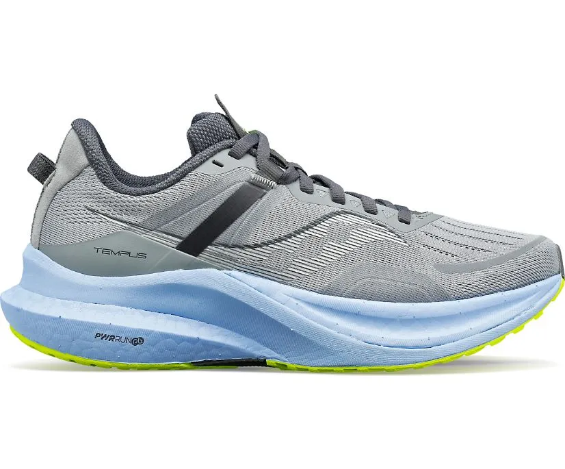 Mid - foot striker running for school events Saucony | Tempus | Women's | Fossil/Ether