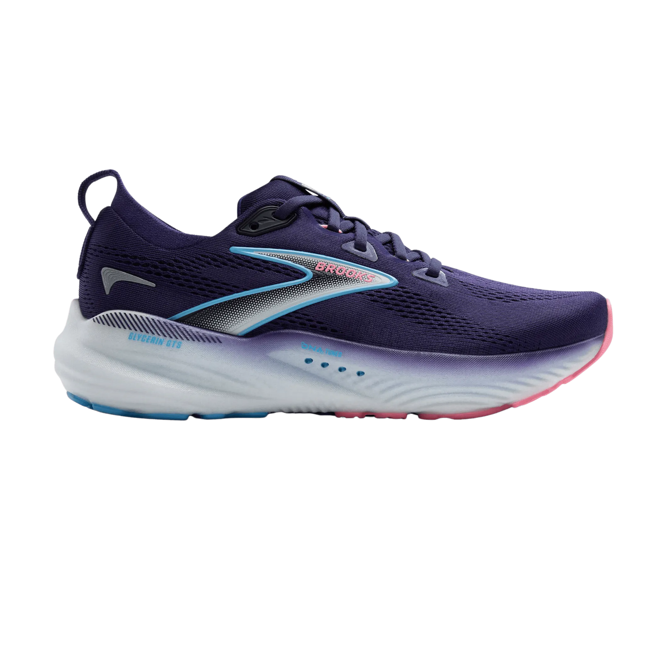 BROOKS WOMEN'S GLYCERIN GTS 22 EXTRA WIDE reinforced - areas