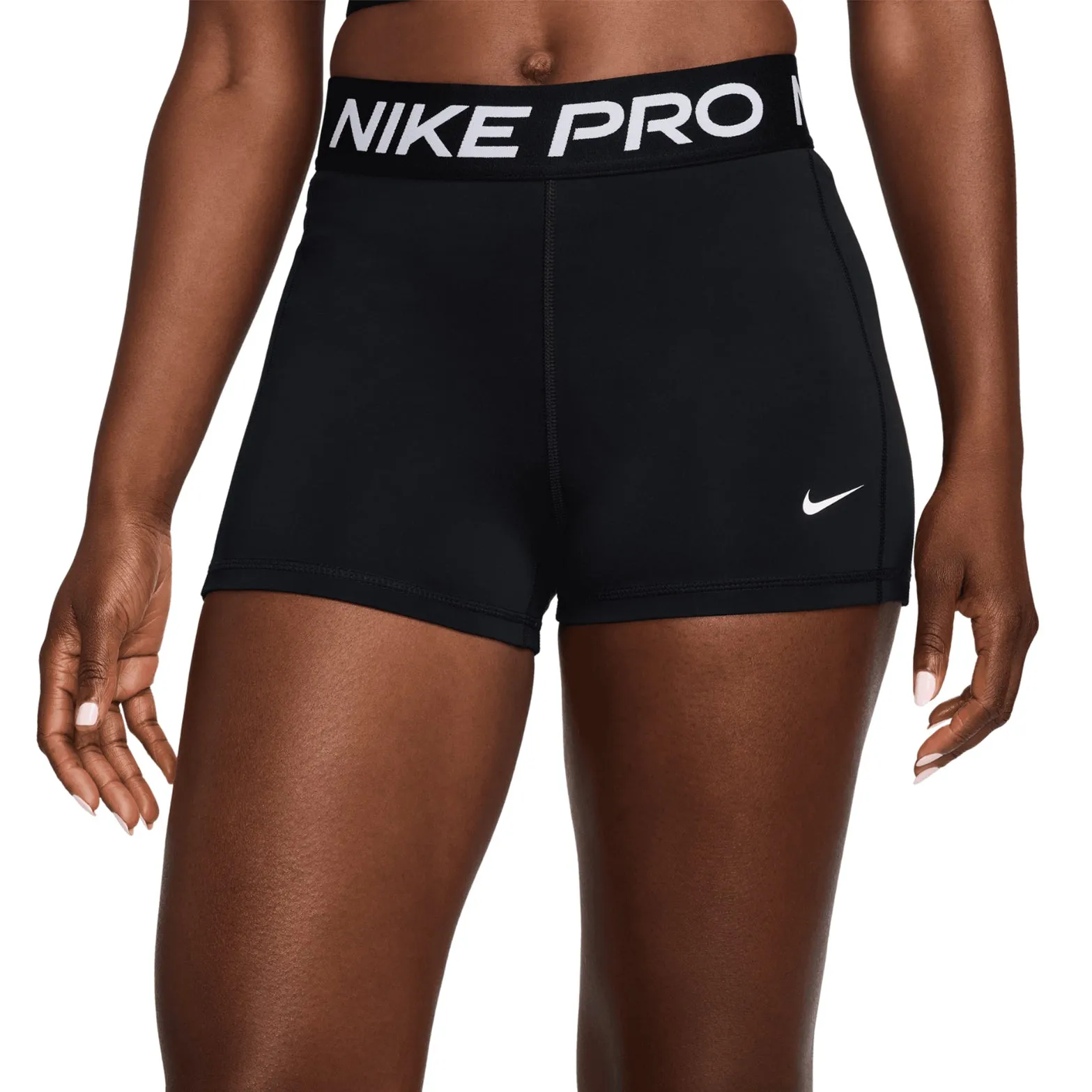 Champion Glow FlexibleMaterial Women's Pro Leak Protection: Period 3 Inch Short Black / White