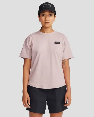 Women's Logo Organic Cotton T-shirt - Light Thistle Chilly Day Wear