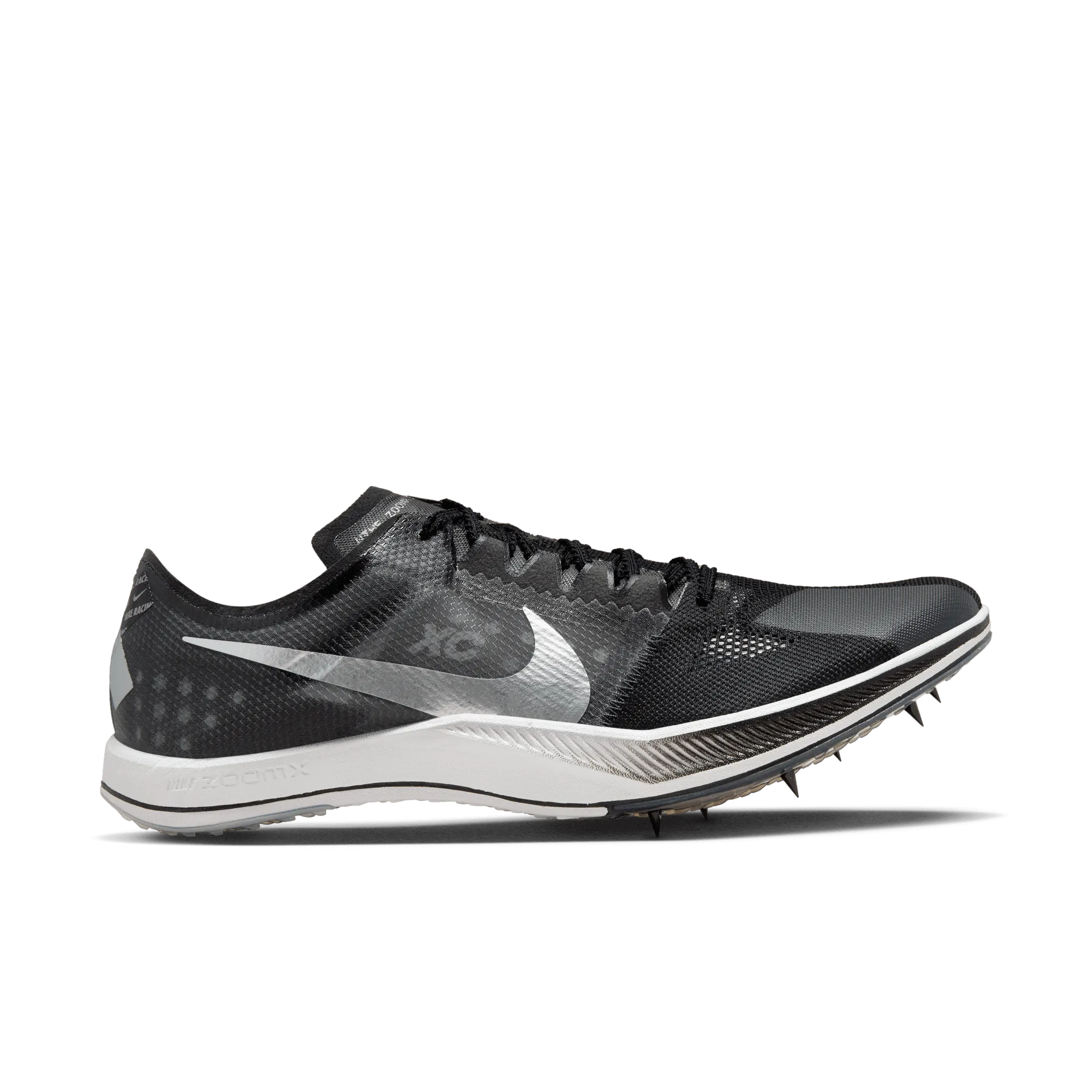 running in deserts Water Resistant Material Unisex ZoomX Dragonfly XC (001 - Black/Metallic Silver-DK Smoke Grey)