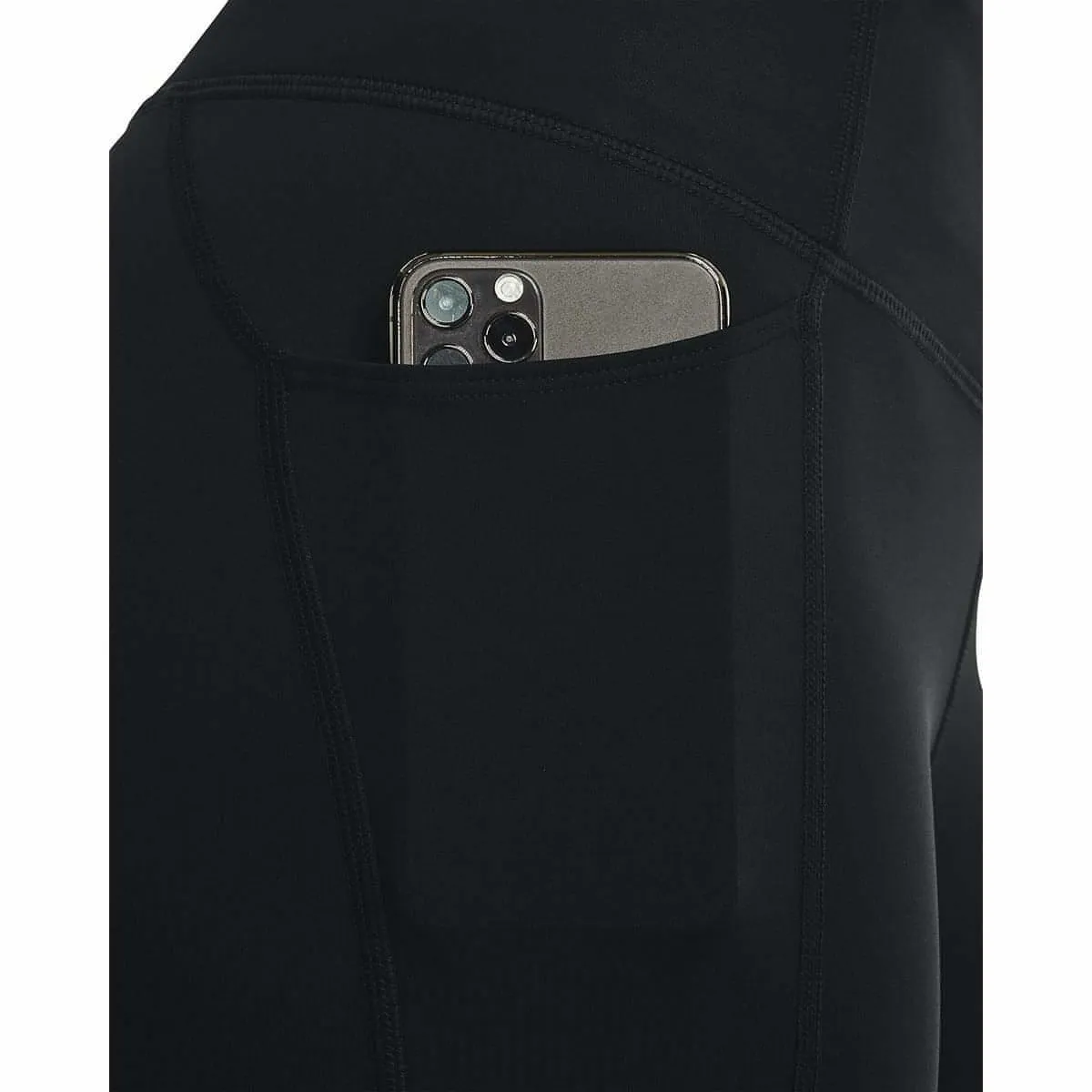 Under Armour Fly Fast 3.0 Speed Womens 3/4 Capri Running Tights - Black All Ages Double Layer Light Fit