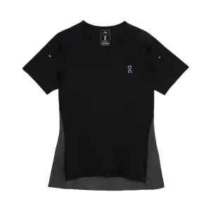 On Running Performance - Tee (Womens) - Black/Eclipse Smooth Neckline