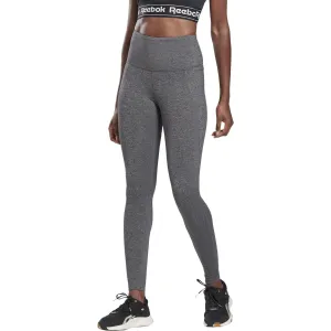 Reebok Lux 2.0 High Rise Womens Long Training Tights - Grey High Waist Casual Wearer