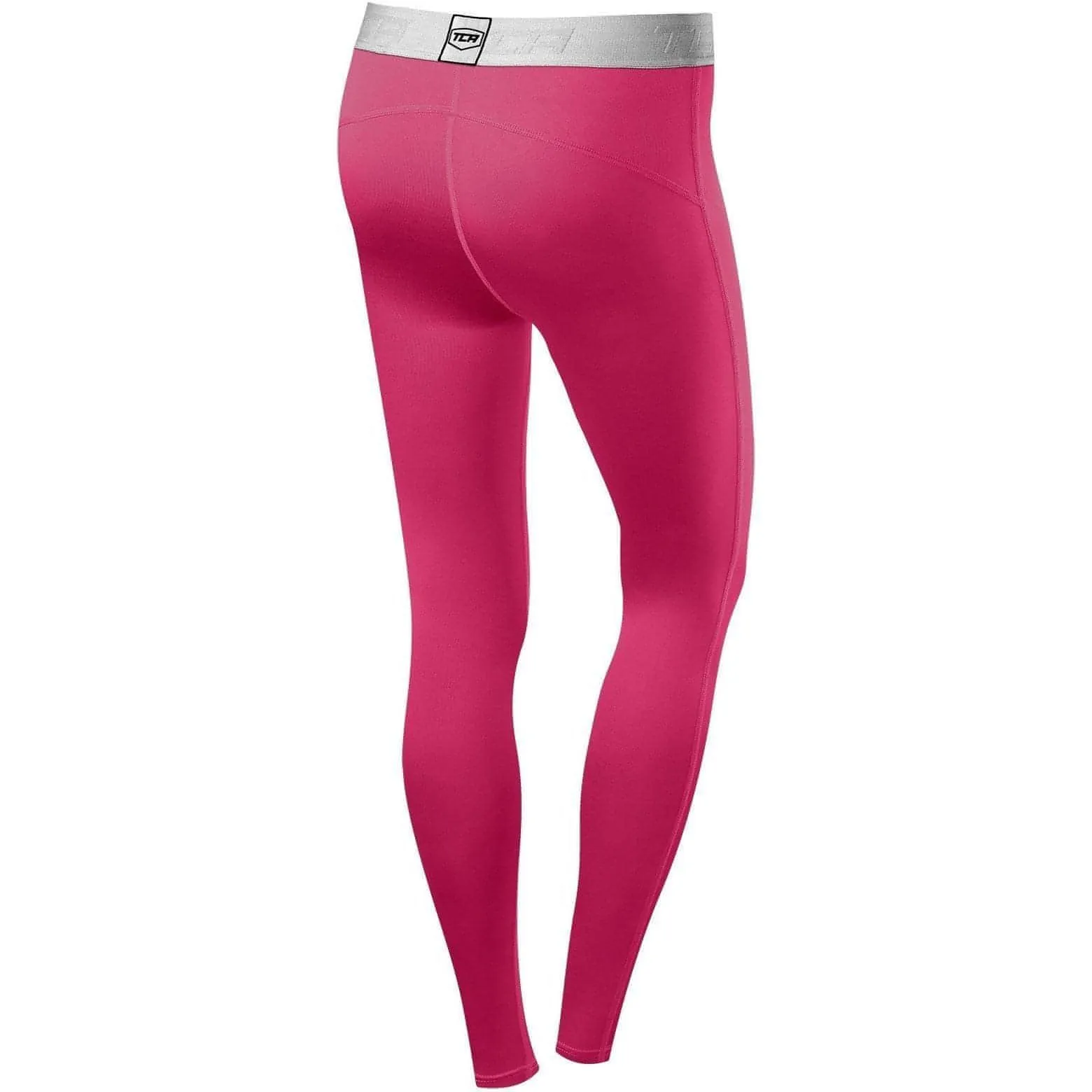 Trendy And Comfortable Lightweight Material Beginner Level TCA Pro Performance Endurance Womens Long Running Tights - Pink