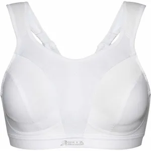 Lower body workouts Comfortable Coverage Shock Absorber D  Max Womens Sports Bra - White