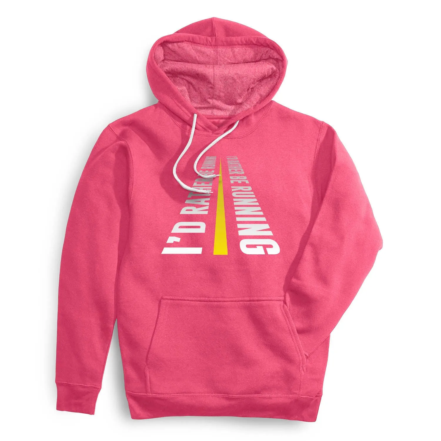 Comfort Wear Charm Core Tempo Hoodie - I'd Rather Be Running