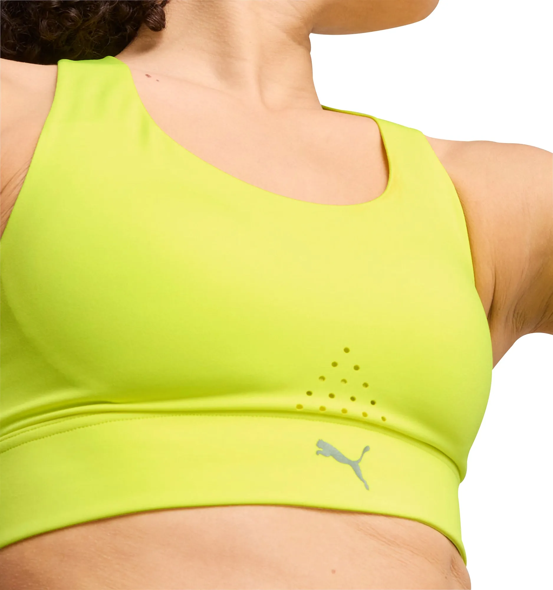 Puma PWRbreathe Womens Running Sports Bra - Yellow Different sizes