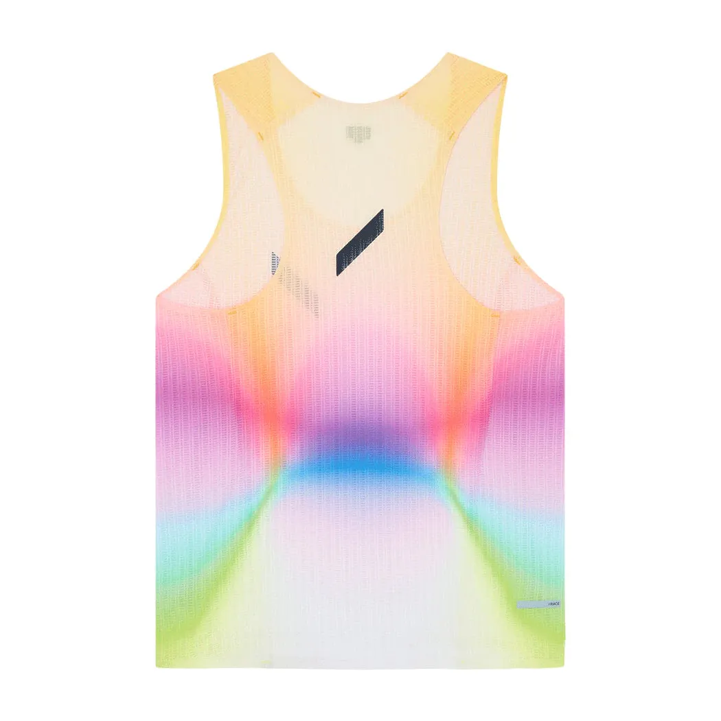 Quick - Response Seamless construction Women's Race Vest Summer Rainbow