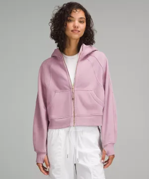WOMEN'S SCUBA OVERSIZED FULL ZIP - ROSE BLUSH/GOLD musicians