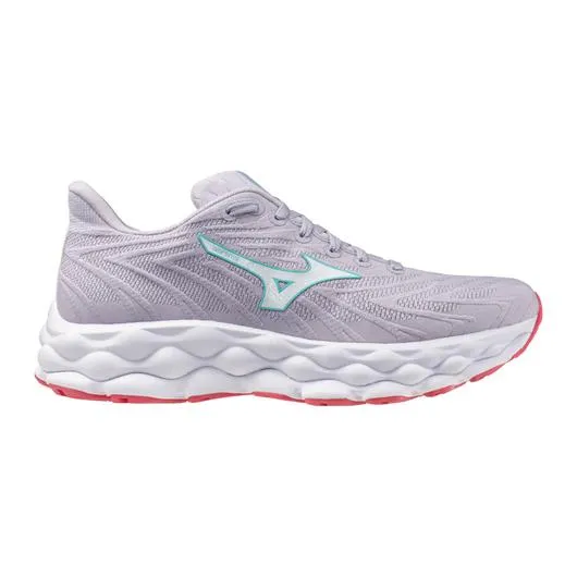 running in a corporate run shoes lightweight - material - portability shoes Women's Wave Sky 8 (3T00 - Thistle/White)
