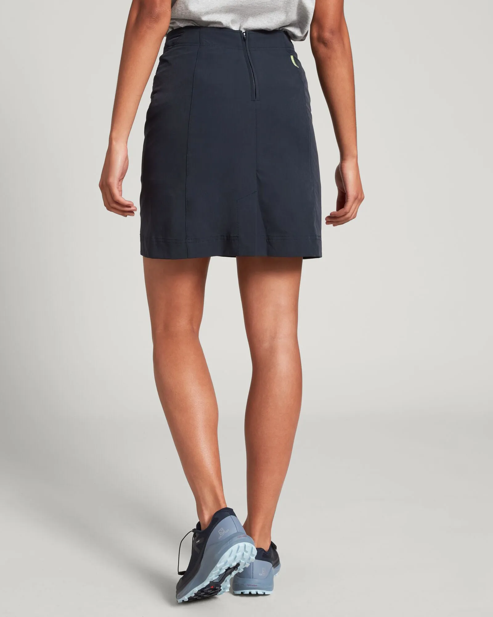Women's Makino Travel Skort - Midnight Navy Laid-Back Outfit