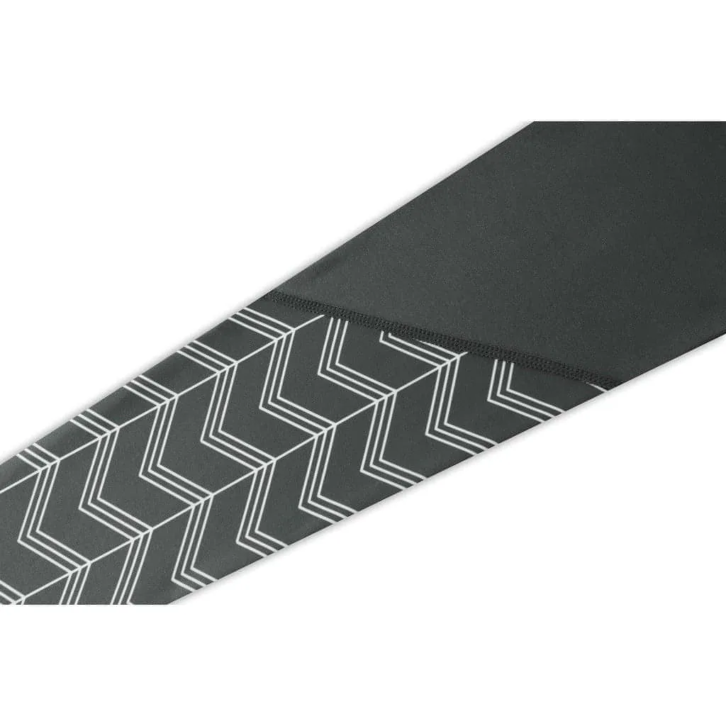 TCA Impulse Printed Womens Long Running Tights - Grey Outdoor Lover Thermal Warm Comfortable Activewear