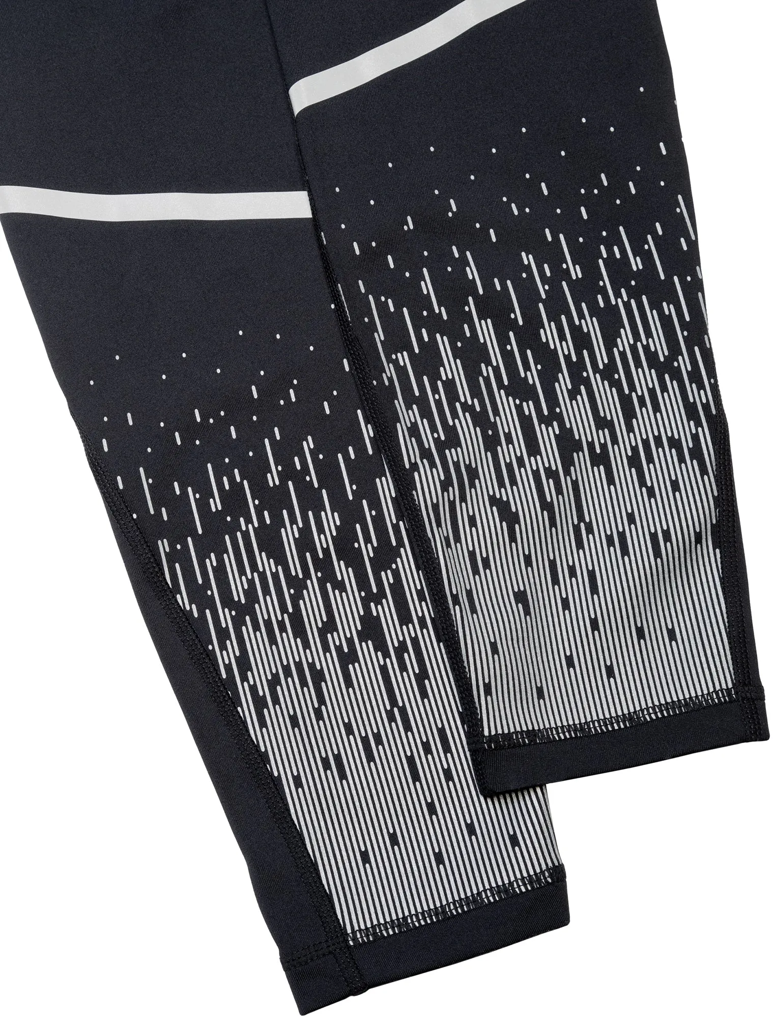 Ronhill Tech Reflect Womens Long Running Tights - Black Street Ready