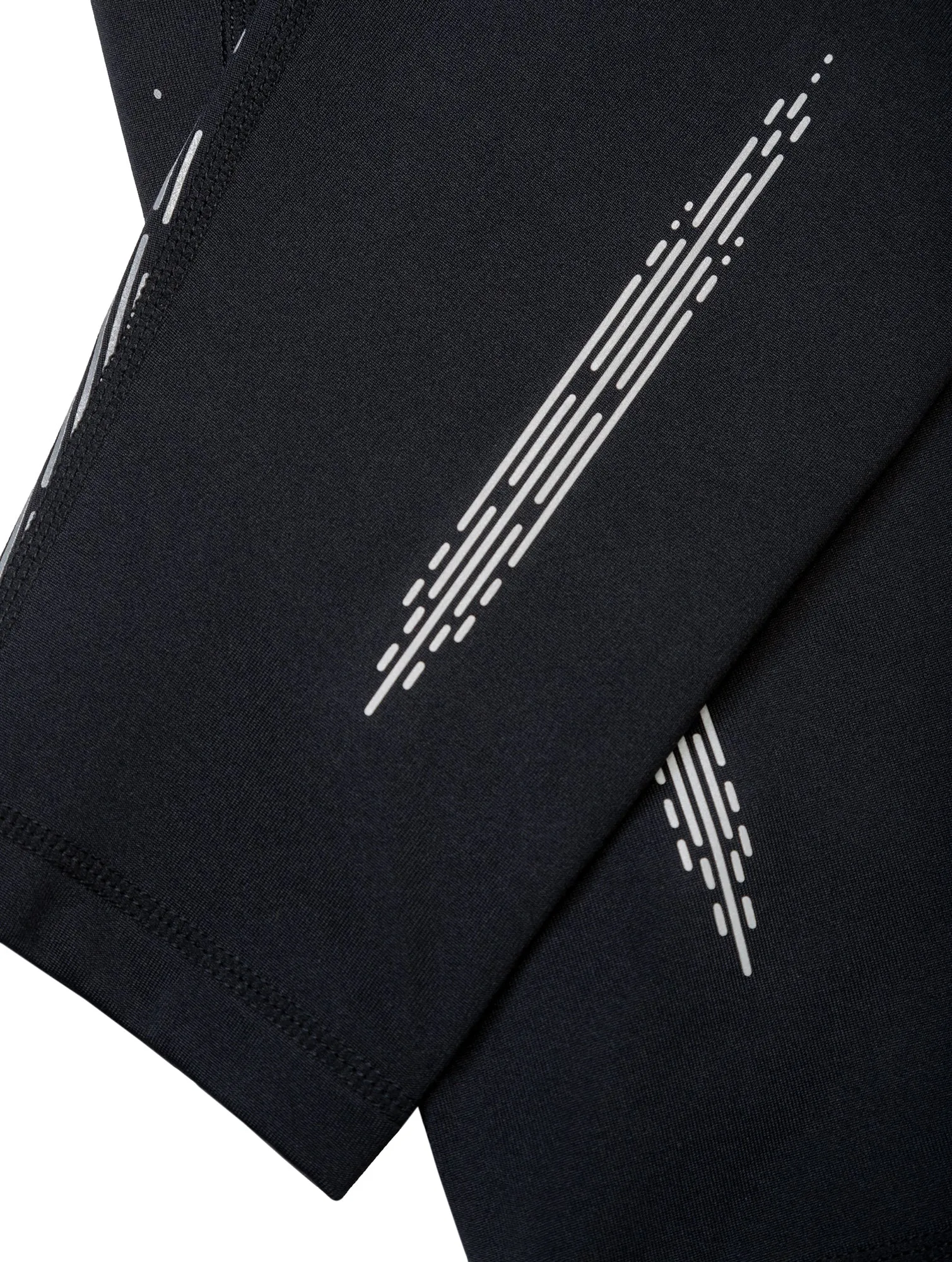 Ronhill Tech Reflect Womens Long Running Tights - Black Casual Wearer Loose Fit Cozy Wear