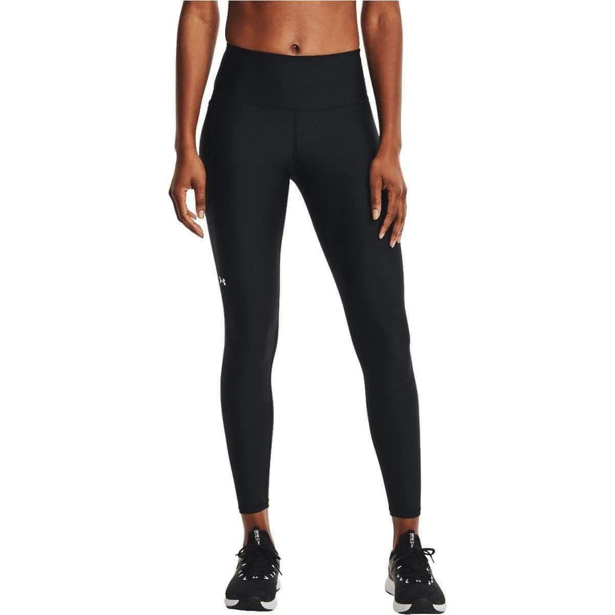 Under Armour HeatGear High Rise Womens Long Running Tights - Black Tight Style
