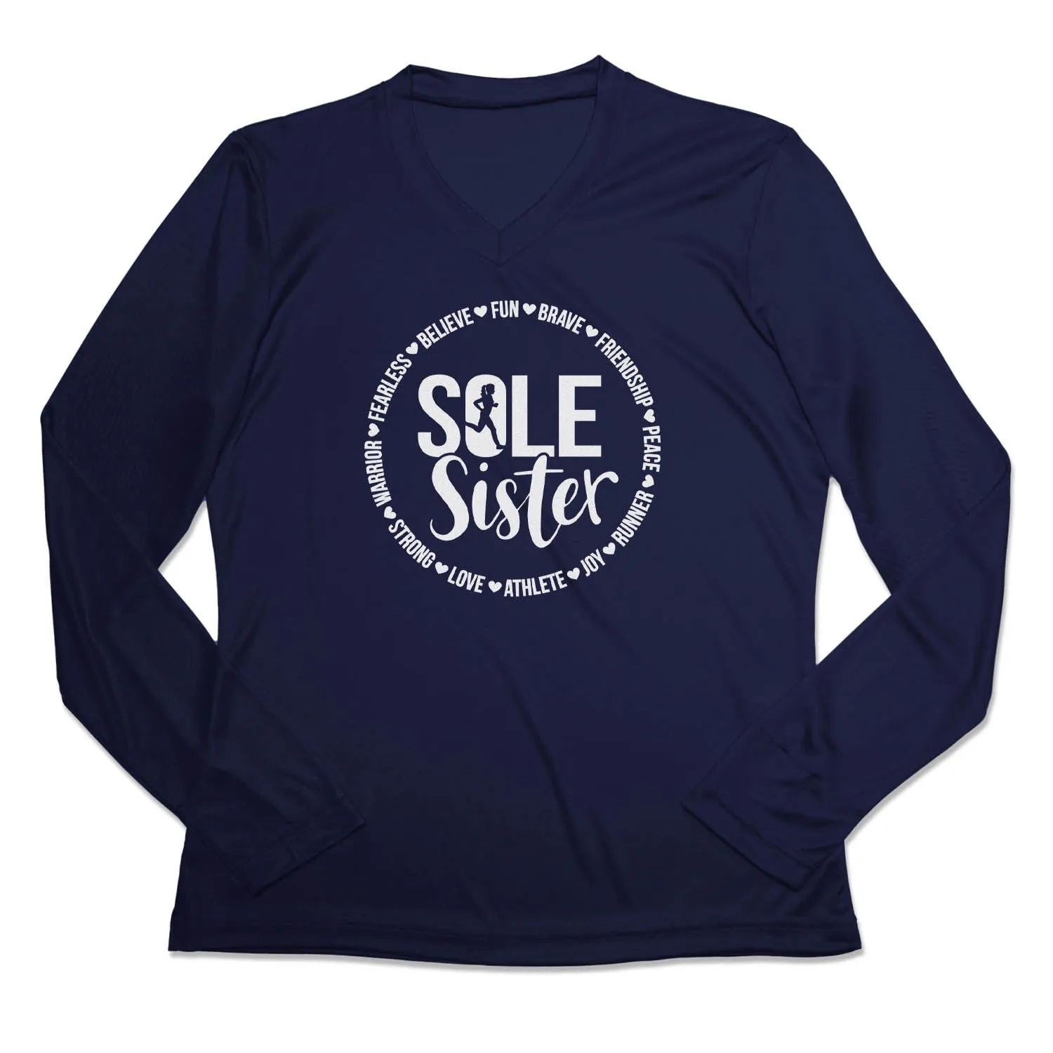 Women's Long Sleeve Tech Tee - Sole Sister Relaxing Day Simple yet stylish