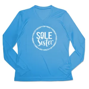 Breathable Design Wear Women's Long Sleeve Tech Tee - Sole Sister