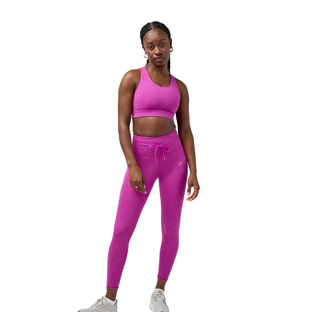 Neutral W Luxe Pocket Bra - Heather Magenta