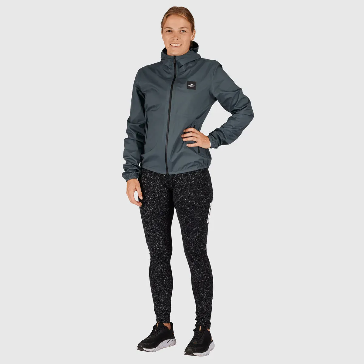 Weather Gear Compact Fit SAYSKY Element 3L Waterproof Jacket Grey