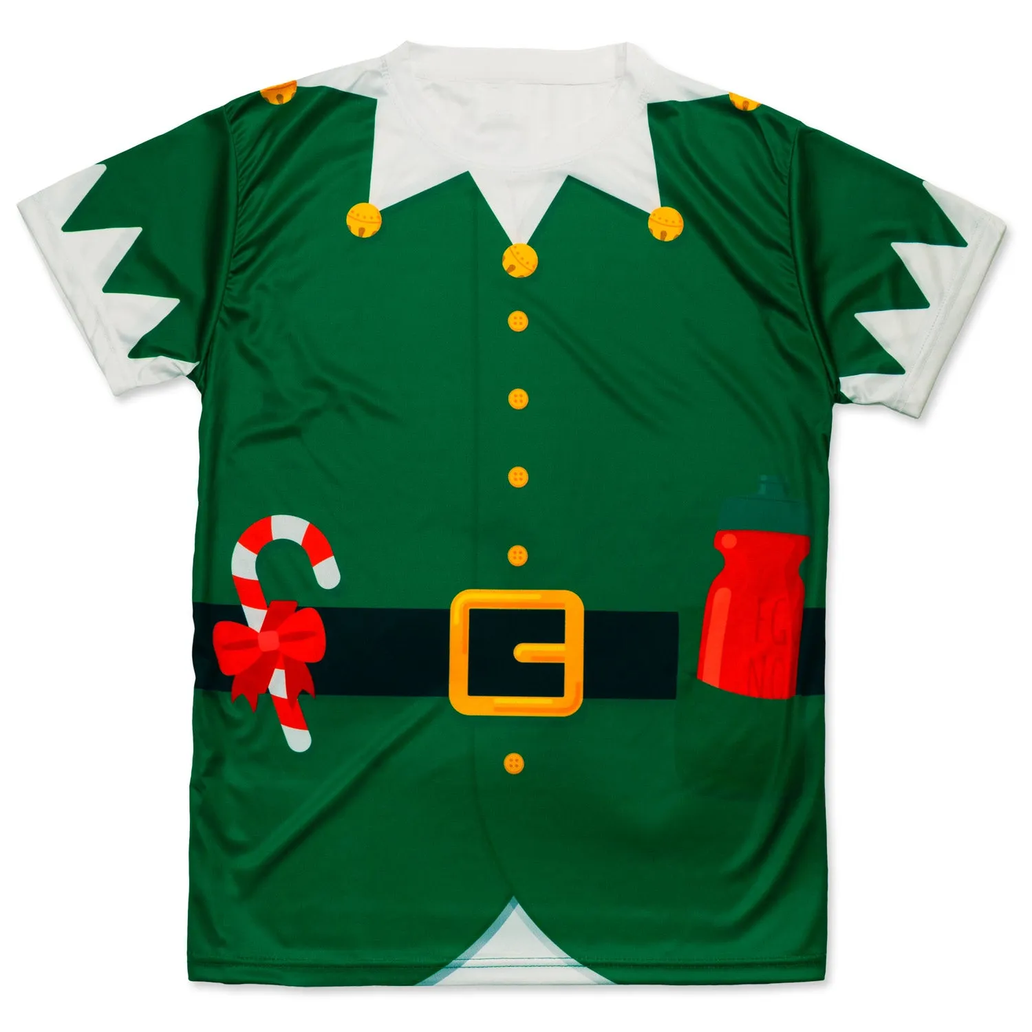 Running Short Sleeve Performance Tee - Elf Runner Vintage Look