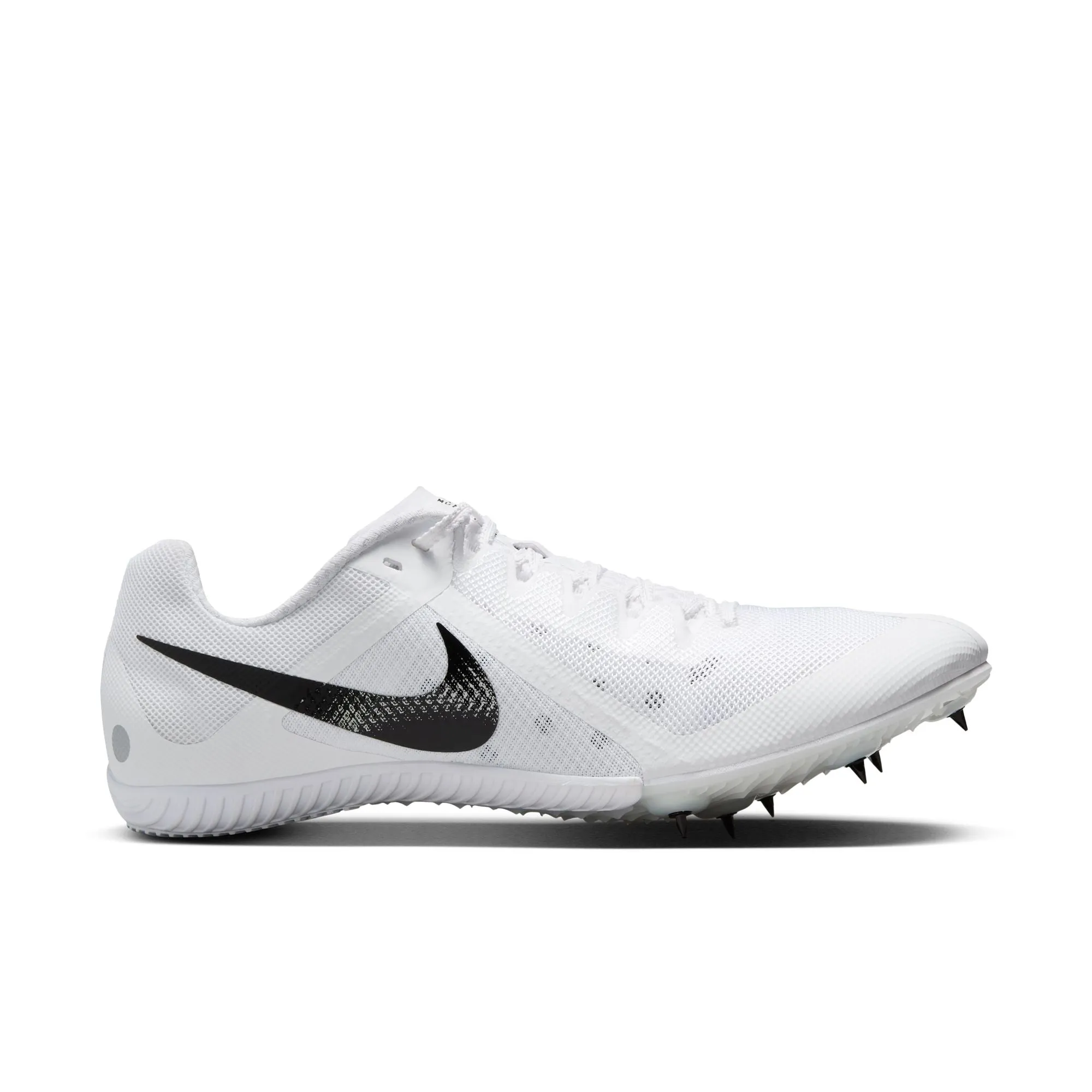 expert running shoes running for competition Unisex Zoom Rival Multi-Event (100 - White/Black-Metallic Silver)