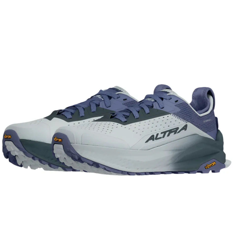 Arch contour Altra Women's Olympus 6 Running Shoes in Gray/Blue AW25