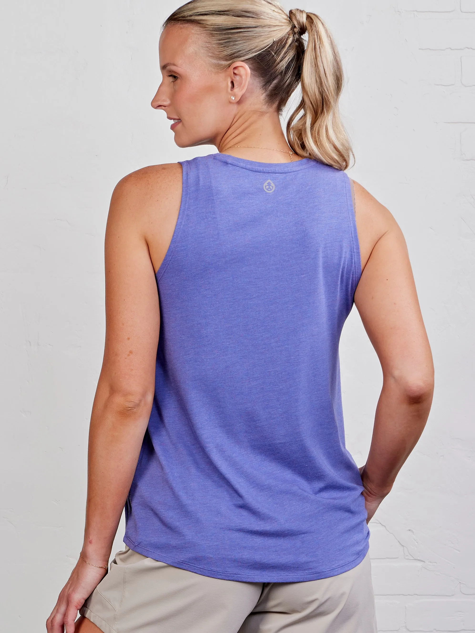 post war reconstruction Contoured Hemline NOLA Tank 2.0