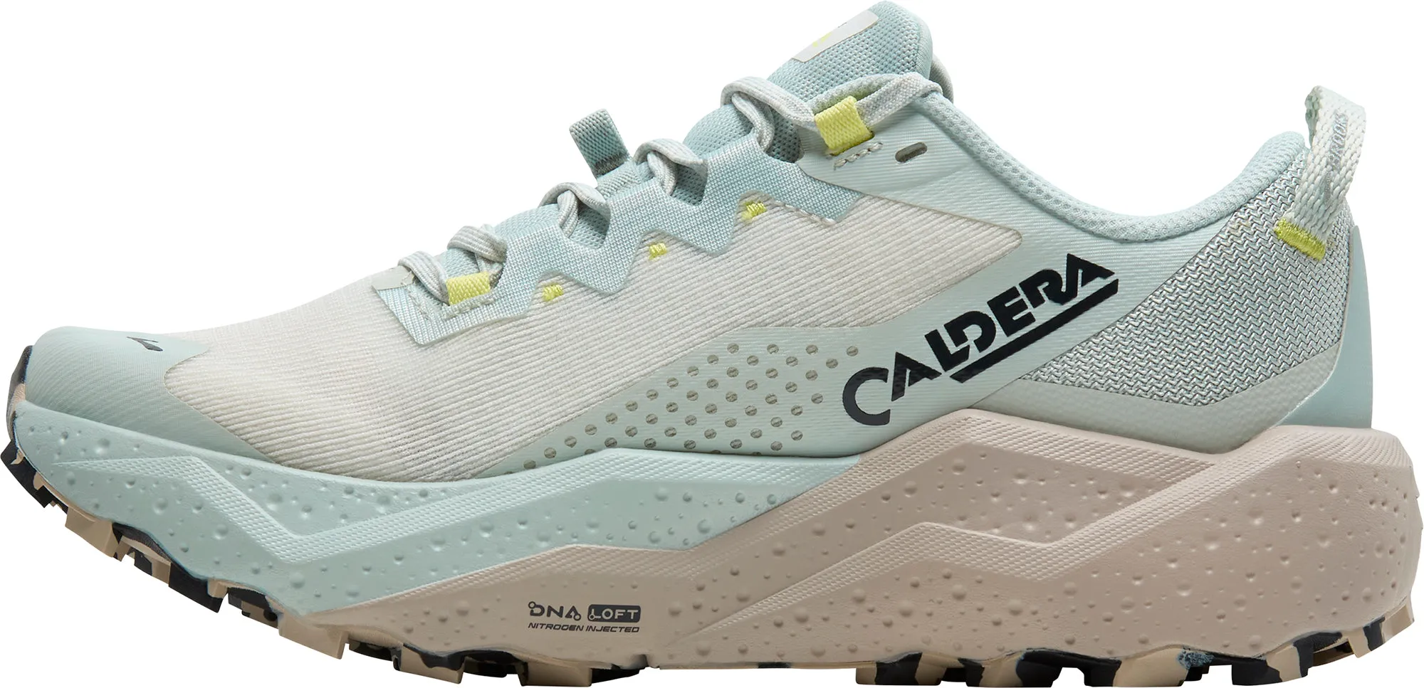 Rolling Motion Guidance custom - made running shoes Brooks Caldera 8 Womens Trail Running Shoes - Blue