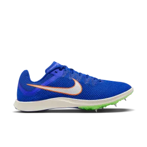 Cushioned Heel Counter Shock Diffusion Layer Unisex Zoom Rival Distance (401 - Racer Blue/White-Lime Blast)