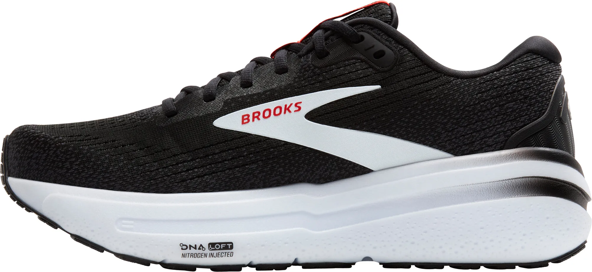self - esteem Ergonomic Design Brooks Ghost Max 2 Mens Running Shoes - Black