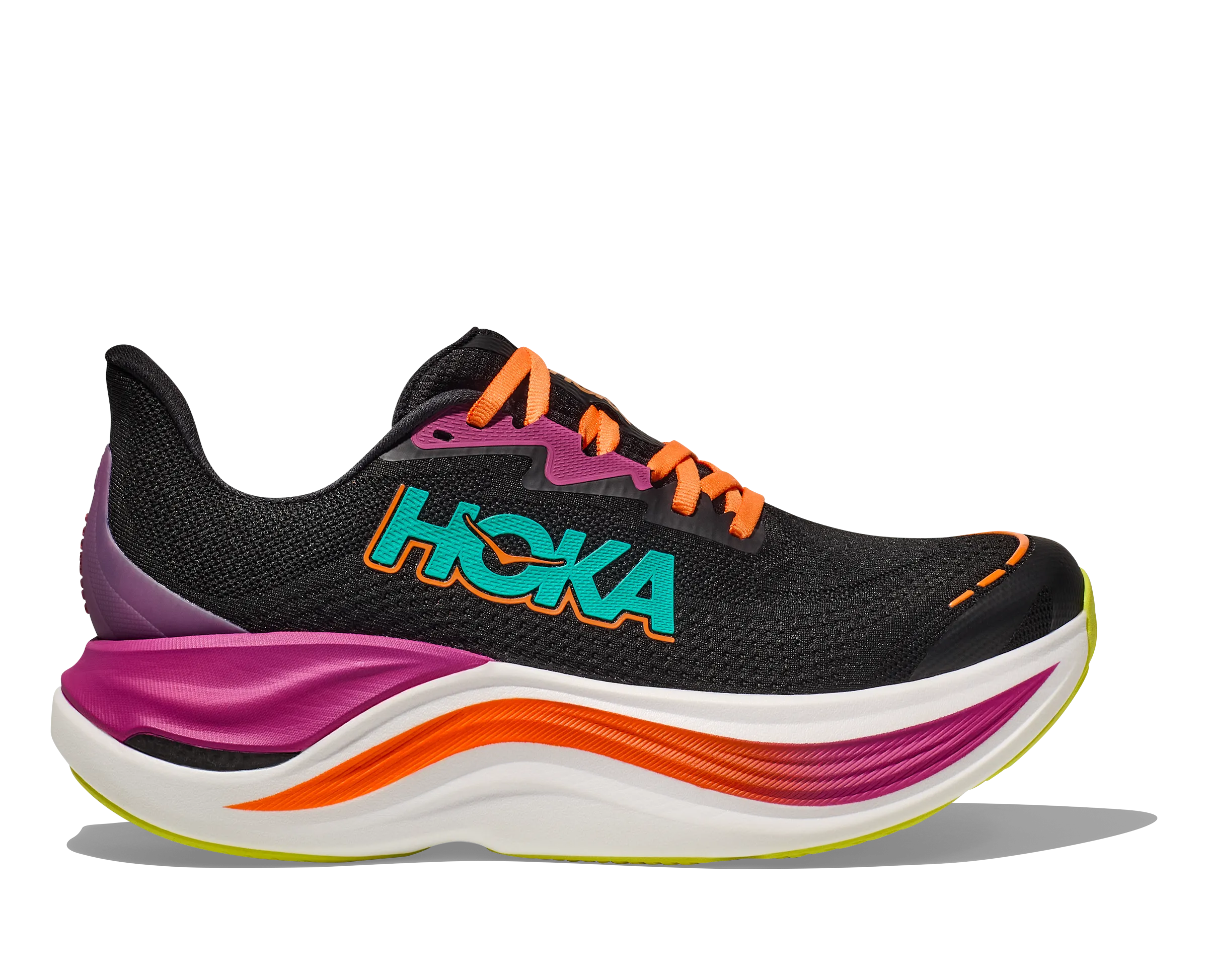 Durable Bonding durable rubber shoes Women's Skyward X (BCQ - Black/Electric Aqua)