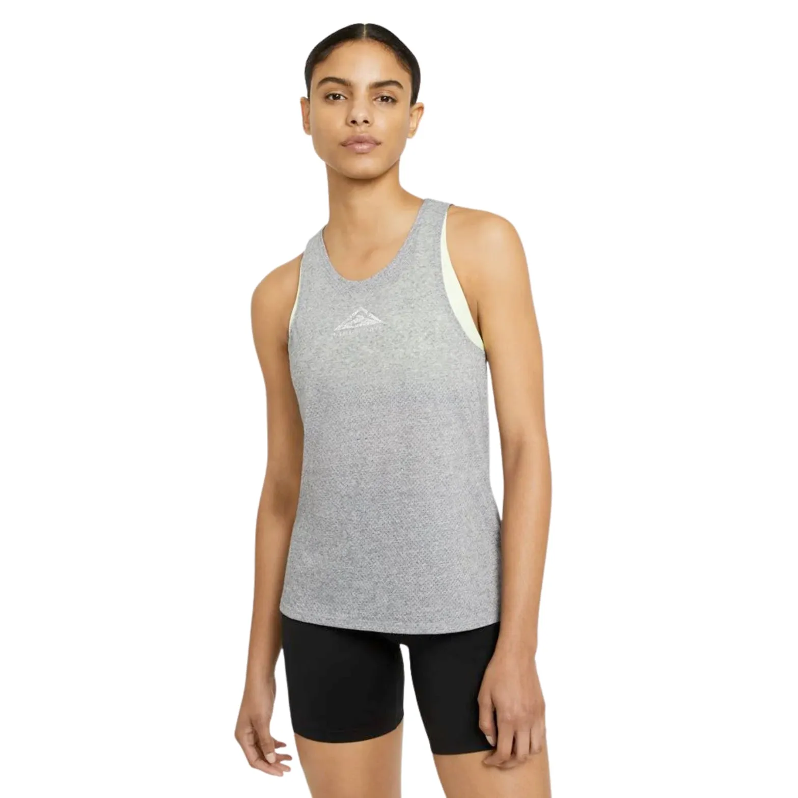 Nike Women's City Sleek Trail Tank Smoke Grey / Grey Fog / Heather Customer Satisfaction