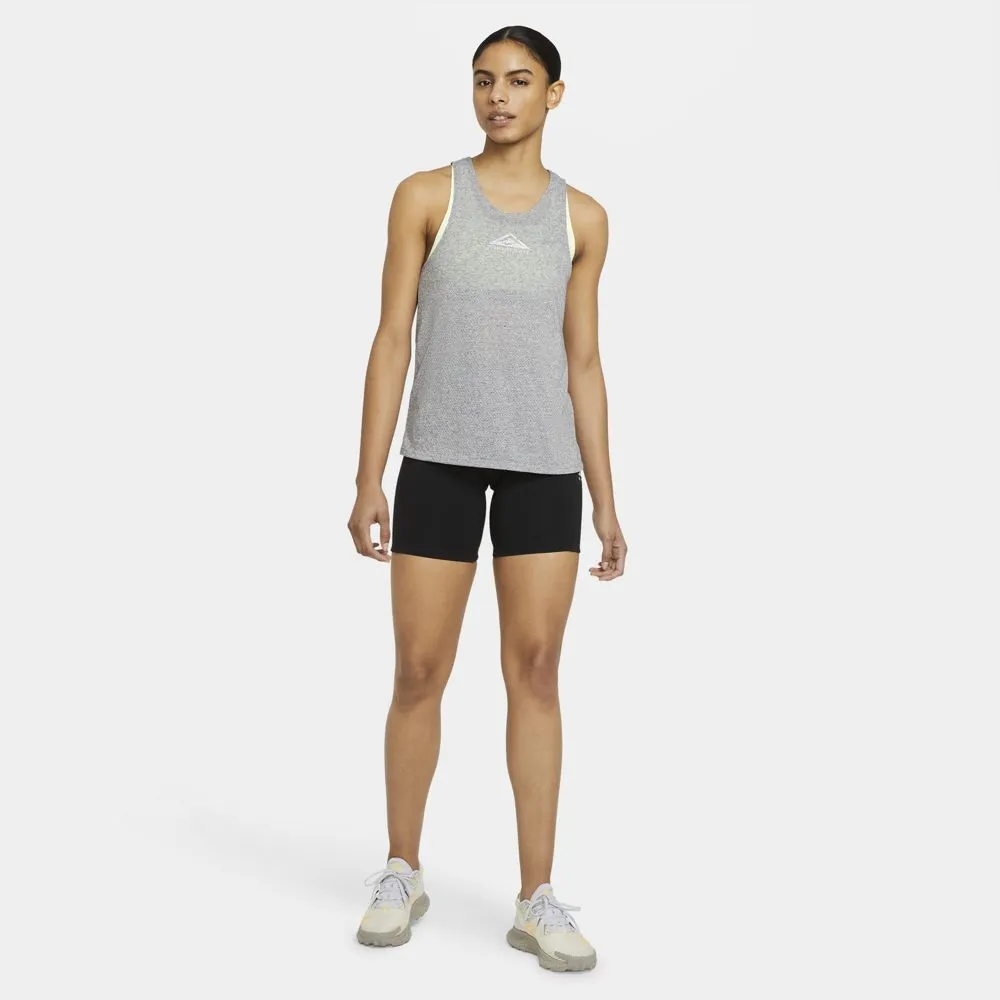 Hobbyist - appealing Long service life Nike Women's City Sleek Trail Tank Smoke Grey / Grey Fog / Heather