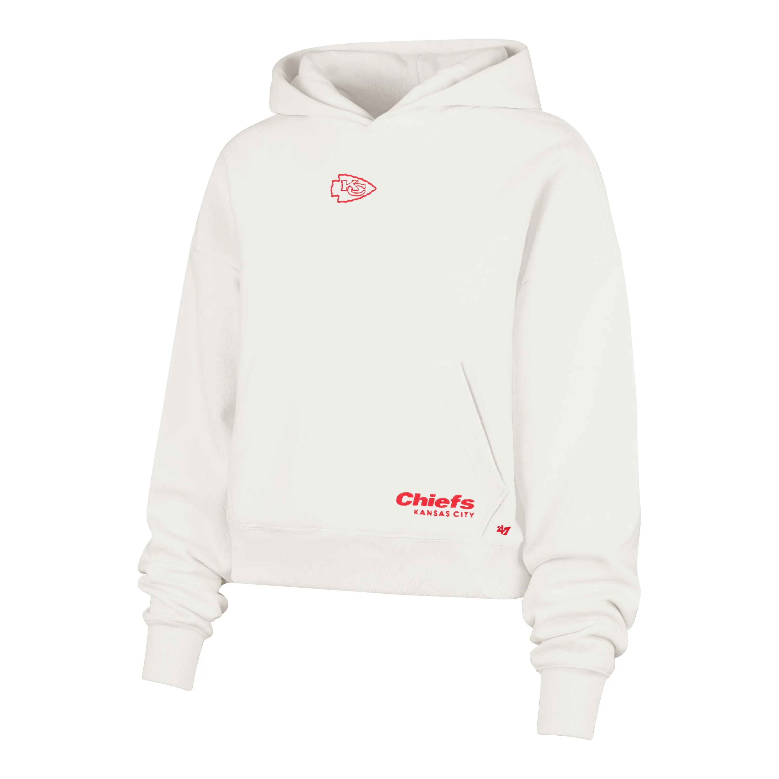 KANSAS CITY CHIEFS SUE '47 FOUNDATION HOOD WOMENS AbrasionResistant