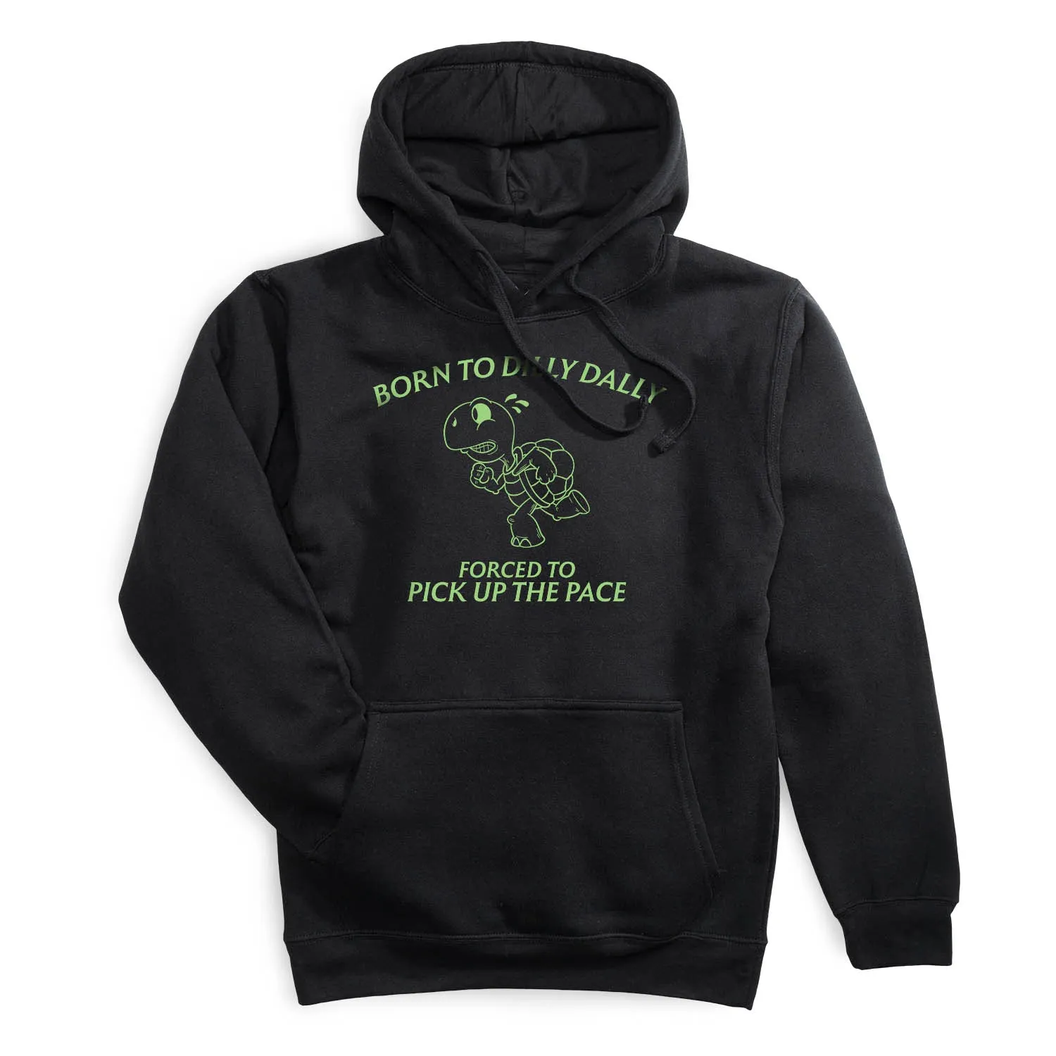 Statement Fleece Hoodie - Born to Dilly Dally FlexibleMaterial