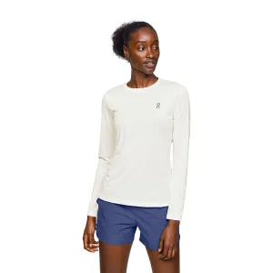 Urban Comfort On Running Core Long Sleeve Women's Running Tee - Undyed-White