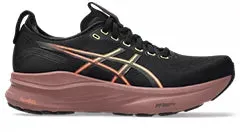 Asics | Gel-Kayano 32 | Women's | Black/Dark Current material - innovation mental health running shoe benefit