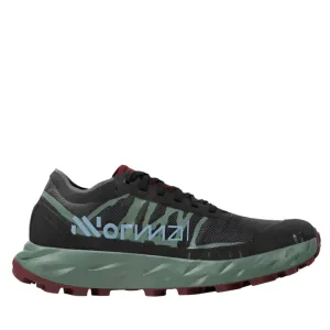 NNormal Unisex Kjerag Brut Trail Running Shoes in Red/Green AW25 Energy Returning Foam impact absorb shoes