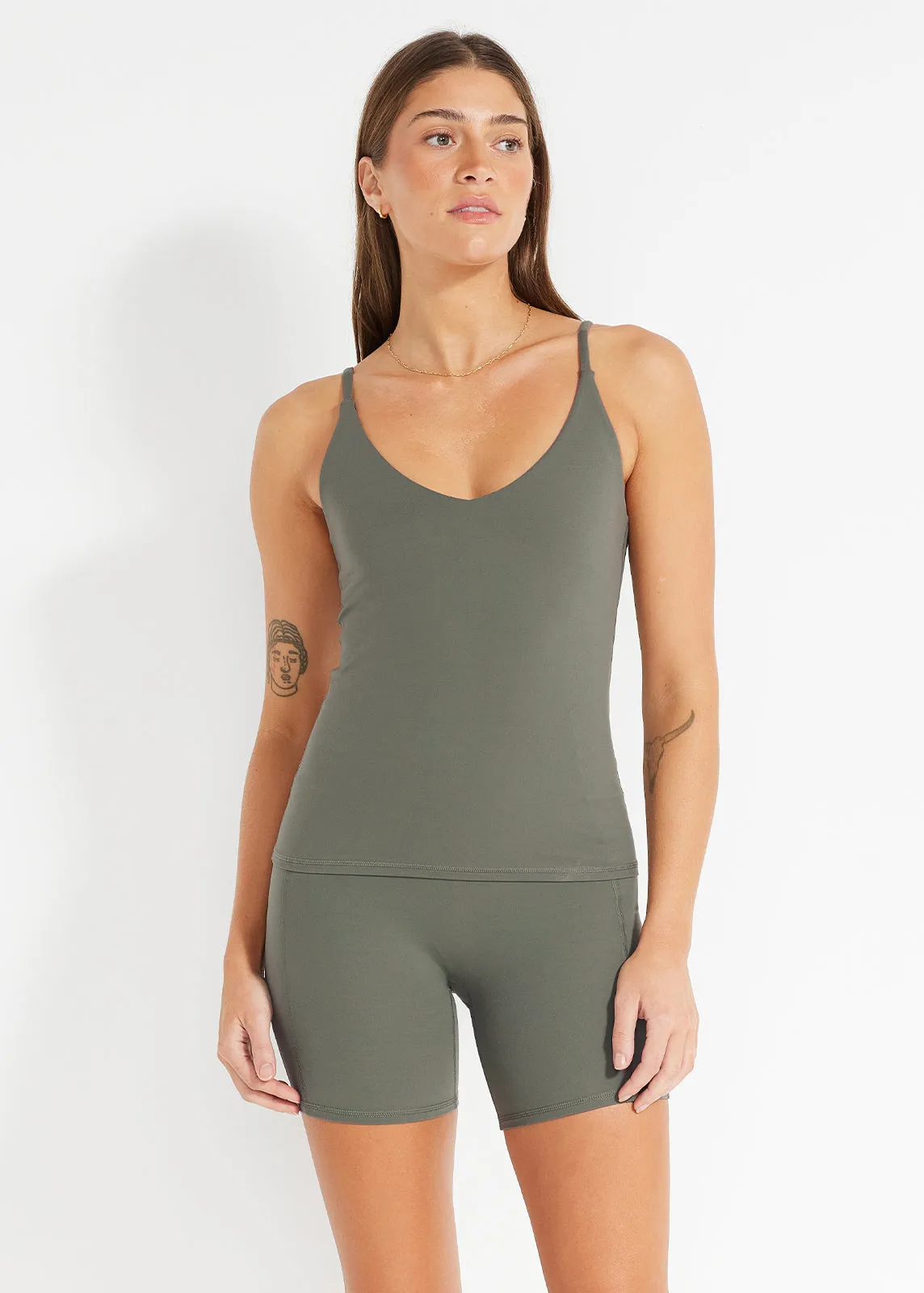 In Motion Bralette Tank Multi Use Reflective Safety Accents
