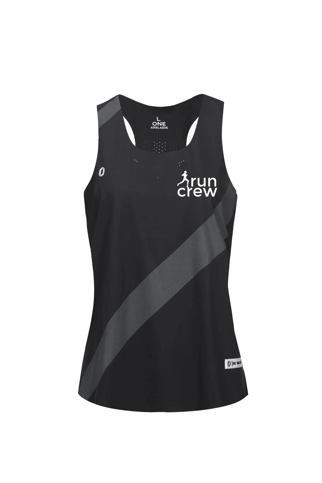 Official Run Crew Team Gear - Singlets For Women Eco Friendly Production Abrasion Resistant Texture