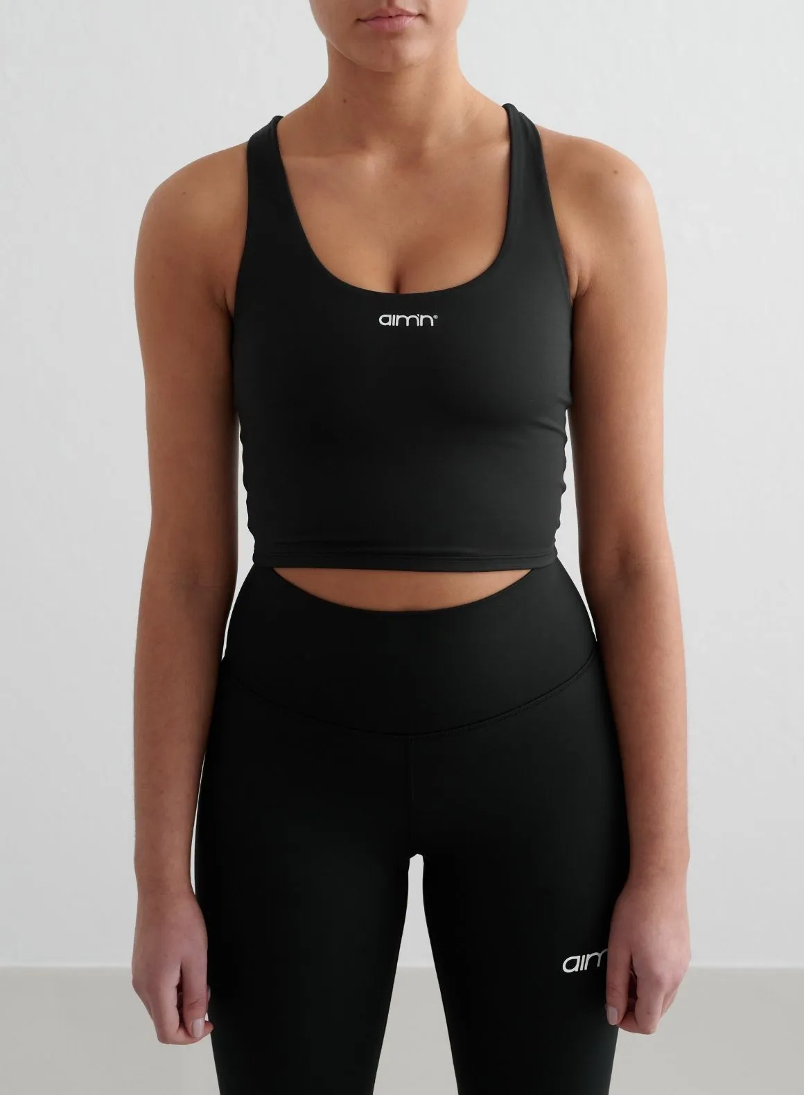 Bound Hem Black Core Essential Bralette