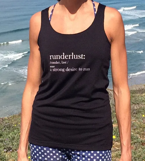 Women's Runderlust Performance Racerback Sport Tank Comfortable