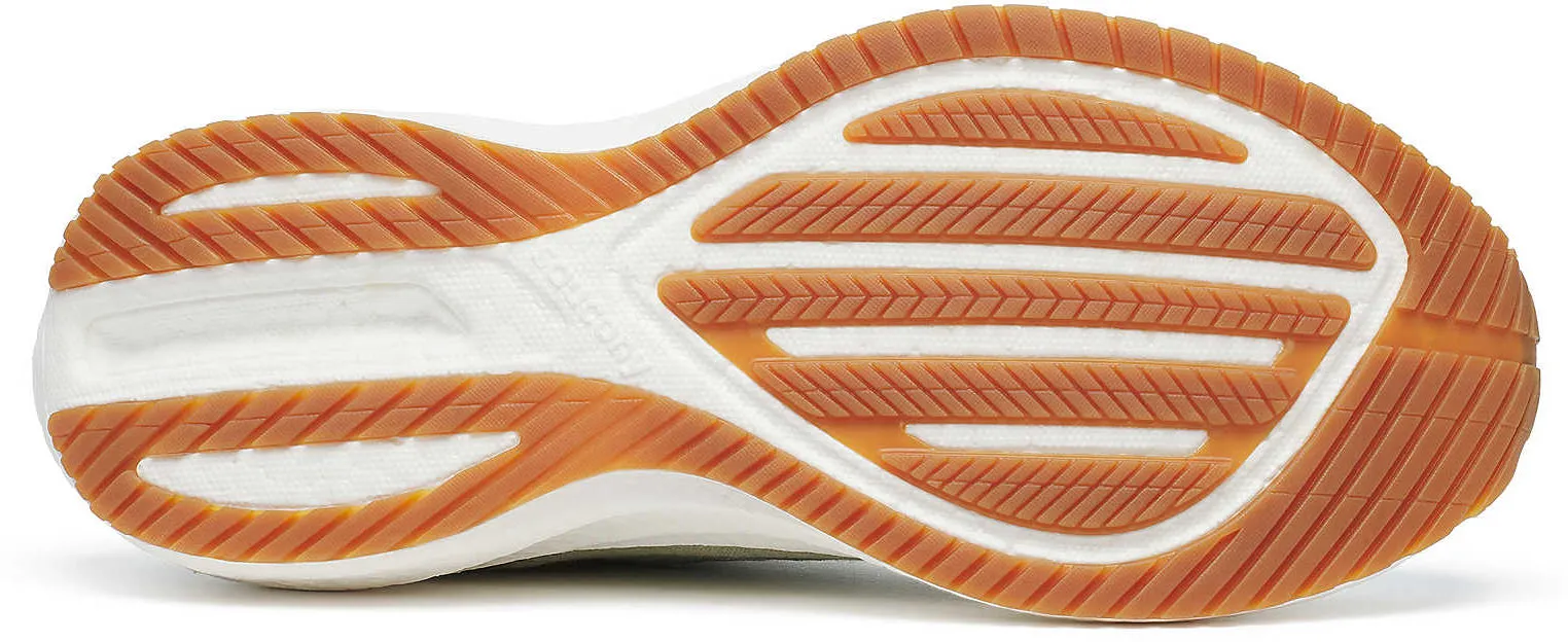 Microfiber Stabilizer Saucony Triumph RFG Mens Running Shoes - Green