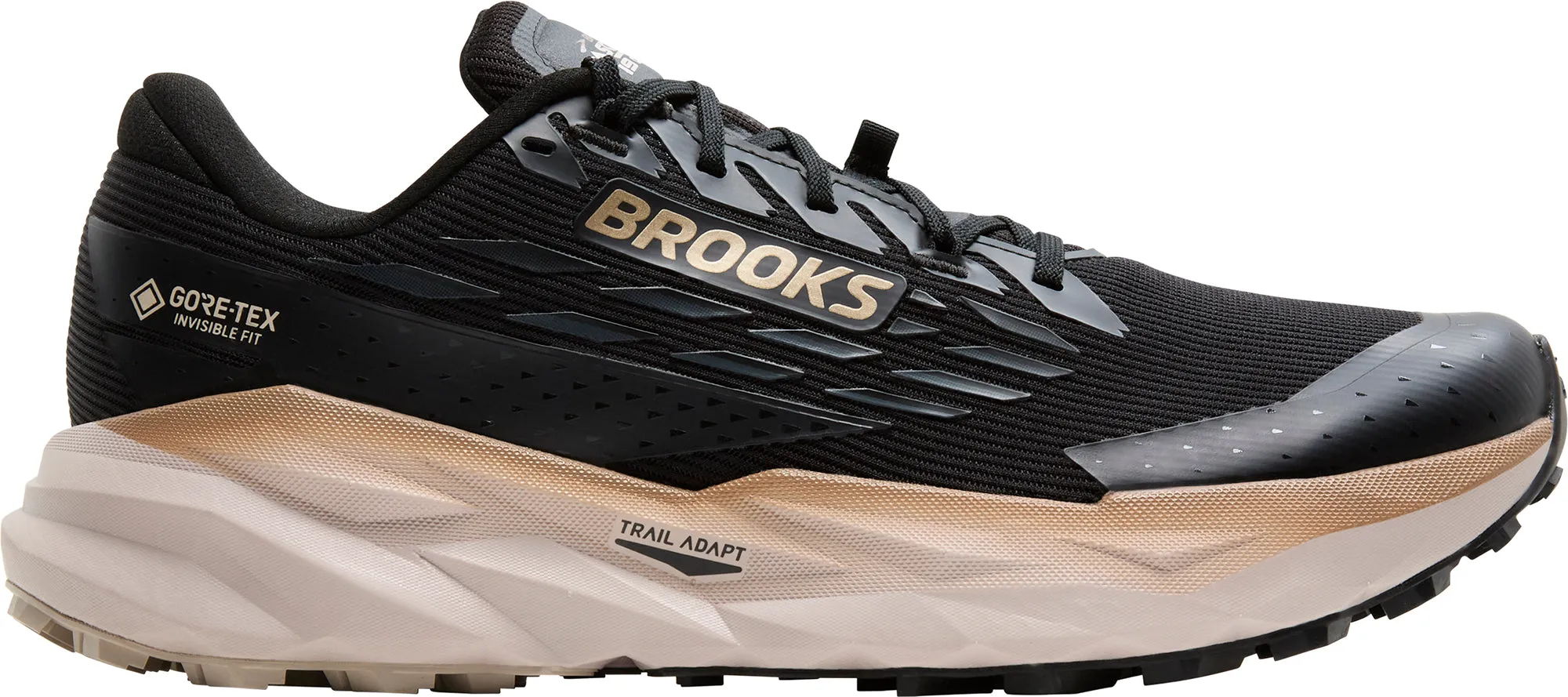Brooks Cascadia 19 GORE-TEX Mens Trail Running Shoes - Black Daily Routine