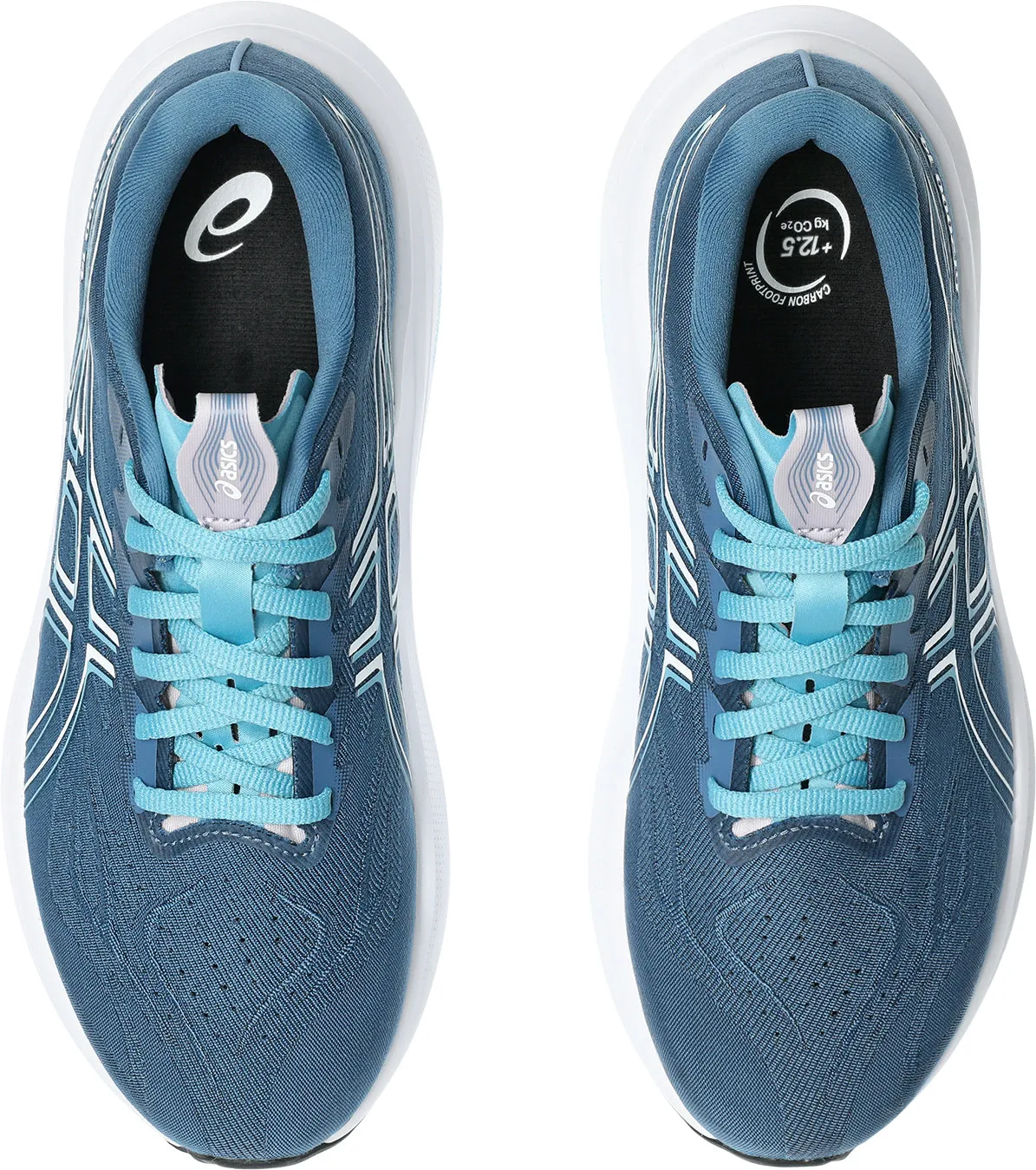 Asics GT 2000 14 Womens Running Shoes - Blue no - tie running shoes