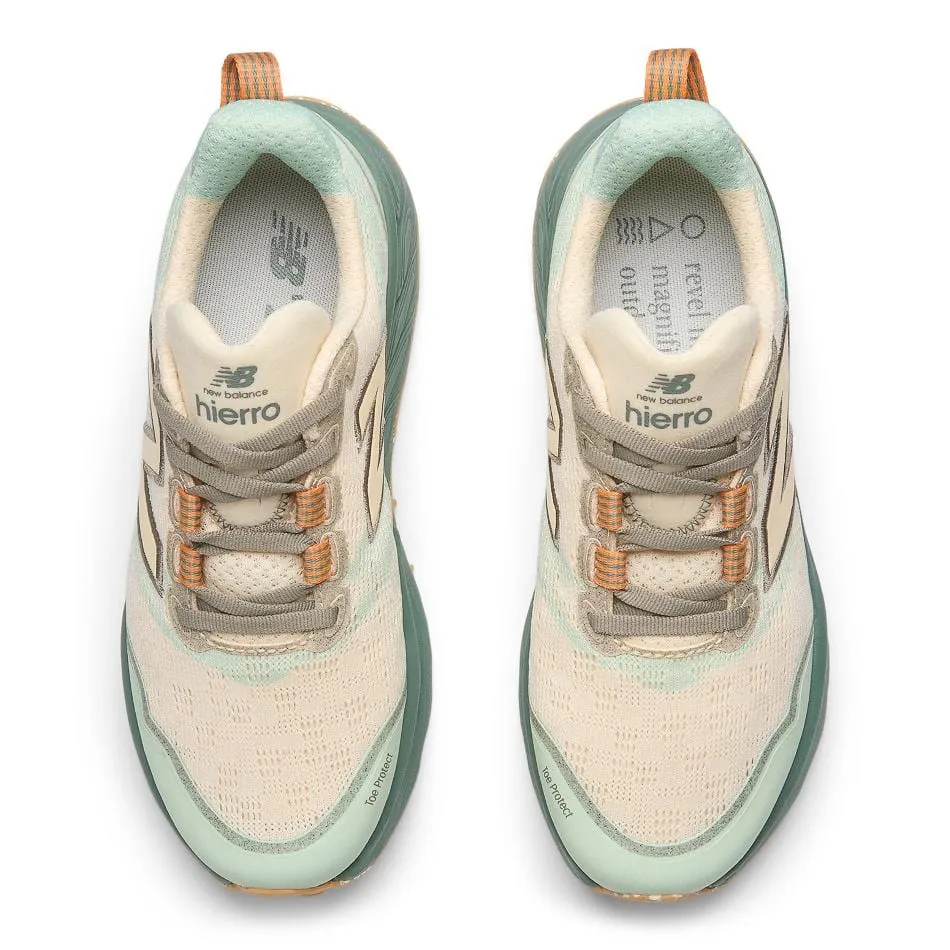 wide fit trail shoes New Balance Women's Hierro V9 Trail Running Shoes in Calcium SS25