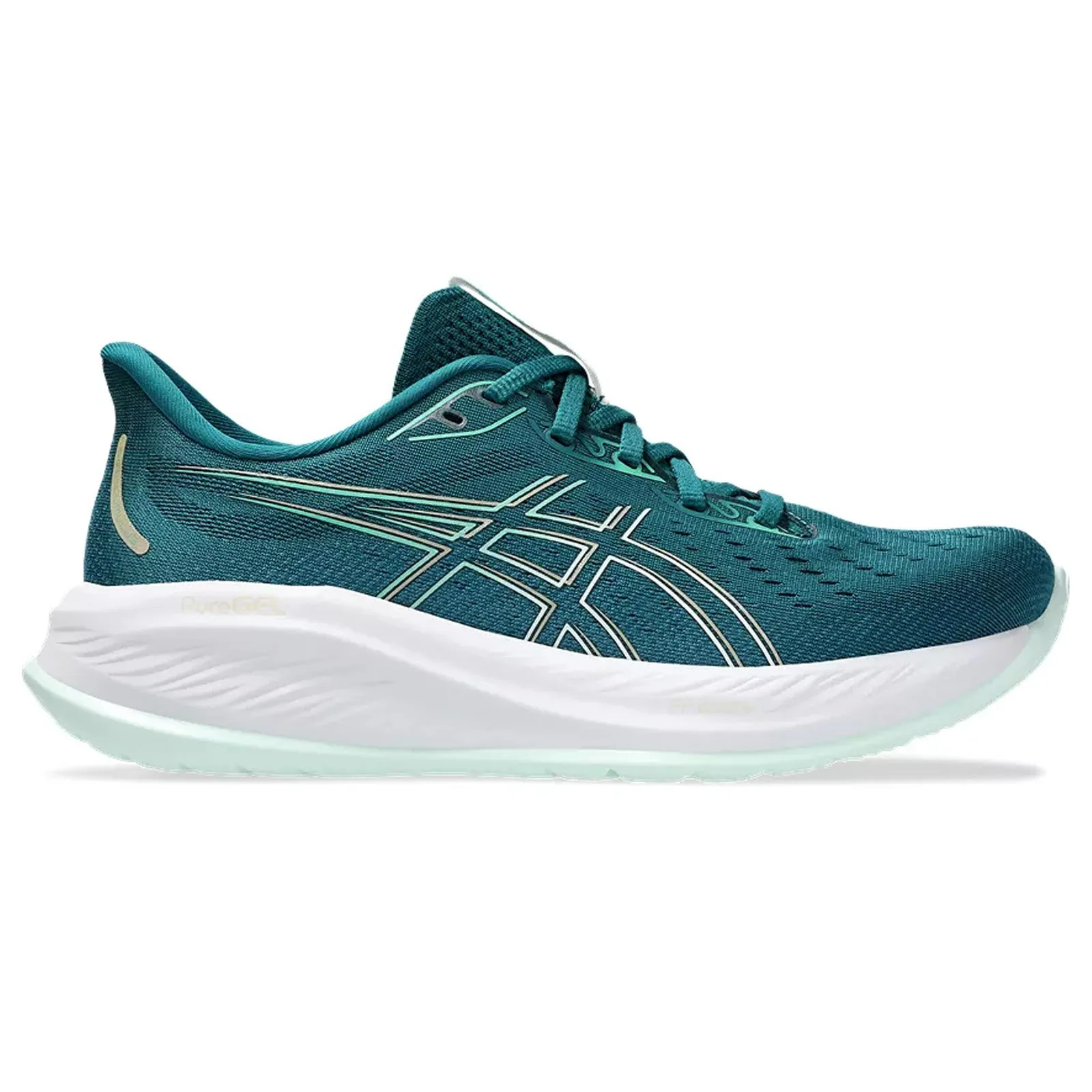 Women's Asics Gel-Cumulus 26 Durable Toe Guard Breathable Perforated Panels Amateur athletes
