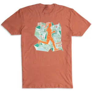 Running Short Sleeve T-Shirt - Life of a Runner Girl Workout Gear