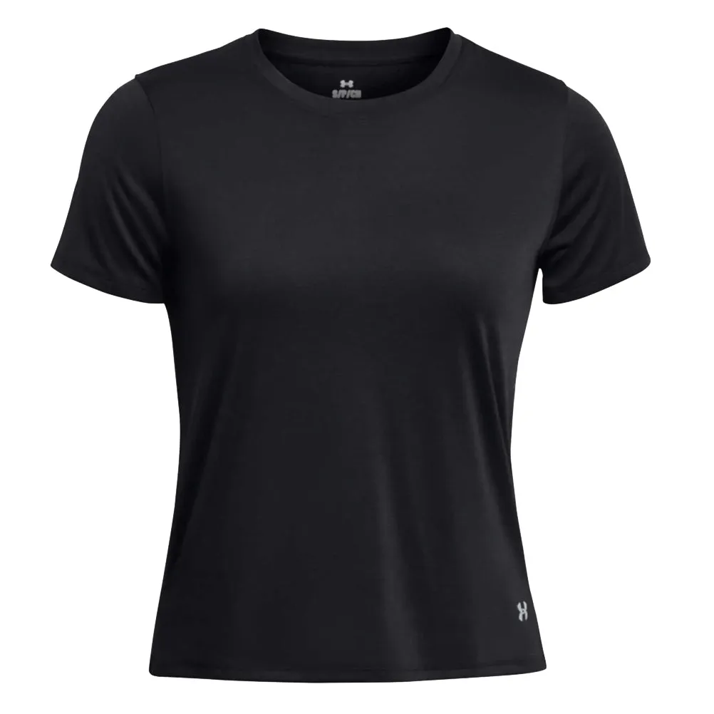 Under Armour Streaker Short Sleeve Women's Running Tee - Black/Reflective Timeless and Chic Soft Lining